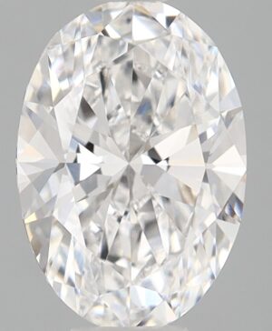 1.58ct Oval Lab-Grown Diamond — D VVS2 — IGI Certified