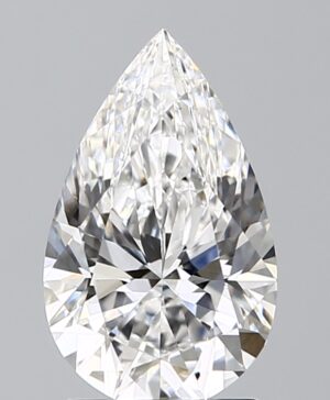 2.04ct Pear Lab-Grown Diamond — D VVS2 — IGI Certified
