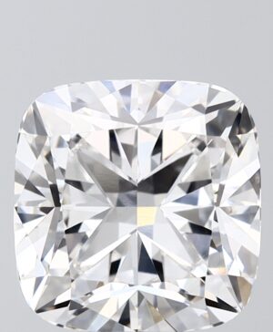4.03ct Cushion Lab-Grown Diamond — D VVS2 — IGI Certified