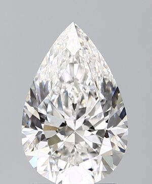 2.04ct Pear Lab-Grown Diamond — D VVS2 — IGI Certified