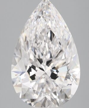 2.04ct Pear Lab-Grown Diamond — D VVS2 — IGI Certified