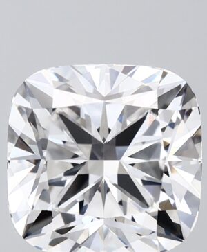 4.02ct Cushion Lab-Grown Diamond — D VVS2 — IGI Certified
