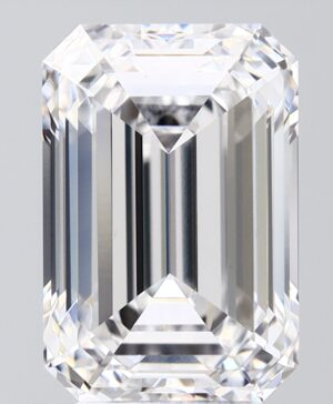 5.06ct Emerald Lab-Grown Diamond — D VVS2 — IGI Certified