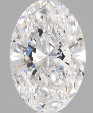 1.56ct Oval Lab-Grown Diamond — D VVS2 — IGI Certified