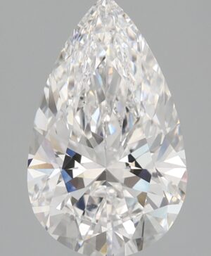 2.04ct Pear Lab-Grown Diamond — D VVS2 — IGI Certified