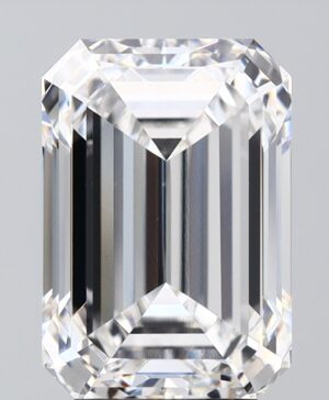 4.94ct Emerald Lab-Grown Diamond — D VVS2 — IGI Certified