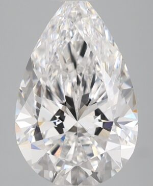 2.04ct Pear Lab-Grown Diamond — D VVS2 — IGI Certified