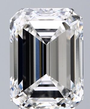 4.32ct Emerald Lab-Grown Diamond — E VS1 — IGI Certified
