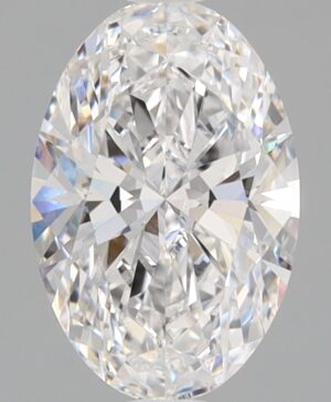 1.56ct Oval Lab-Grown Diamond — D VVS2 — IGI Certified