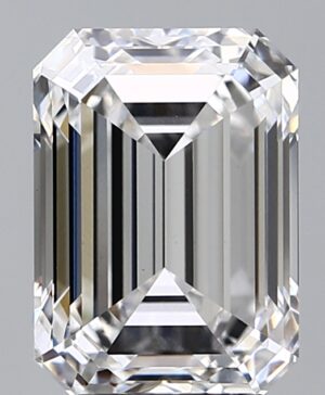 4.07ct Emerald Lab-Grown Diamond — D VVS2 — IGI Certified