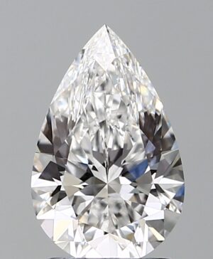 2.03ct Pear Lab-Grown Diamond — D VVS2 — IGI Certified