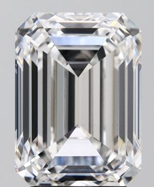 4.07ct Emerald Lab-Grown Diamond — D VVS2 — IGI Certified