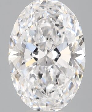 1.55ct Oval Lab-Grown Diamond — D VVS2 — IGI Certified