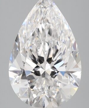 2.03ct Pear Lab-Grown Diamond — D VVS2 — IGI Certified