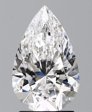 2.03ct Pear Lab-Grown Diamond — D VVS2 — IGI Certified