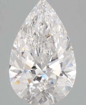 2.03ct Pear Lab-Grown Diamond — D VVS2 — IGI Certified
