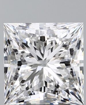 5.02ct Princess Lab-Grown Diamond — D VVS2 — IGI Certified