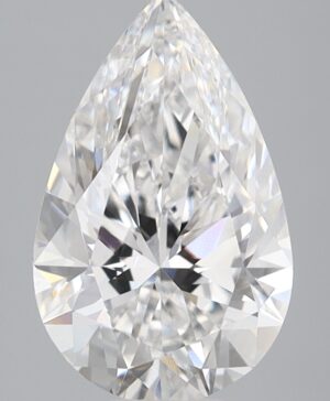 2.03ct Pear Lab-Grown Diamond — D VVS2 — IGI Certified