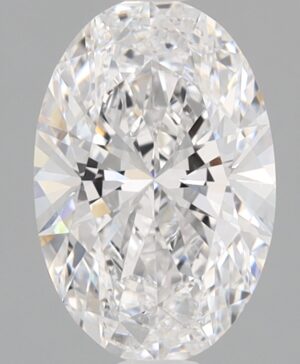 1.55ct Oval Lab-Grown Diamond — D VVS2 — IGI Certified