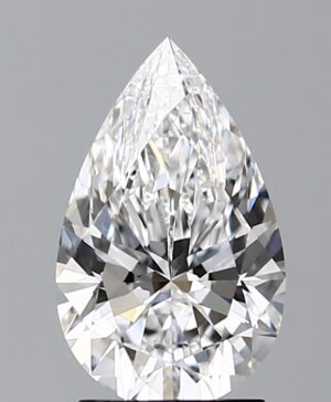 2.03ct Pear Lab-Grown Diamond — D VVS2 — IGI Certified