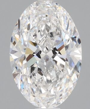 1.53ct Oval Lab-Grown Diamond — D VVS2 — IGI Certified