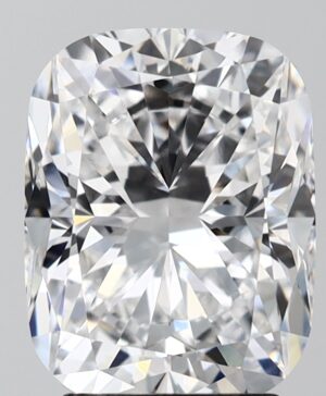 3.09ct Cushion Lab-Grown Diamond — D VVS2 — IGI Certified