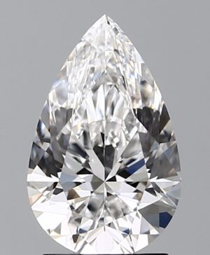 2.03ct Pear Lab-Grown Diamond — D VVS2 — IGI Certified