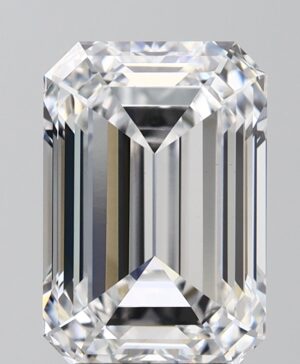 4.06ct Emerald Lab-Grown Diamond — D VVS2 — IGI Certified