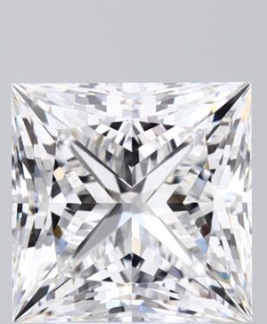 4.08ct Princess Lab-Grown Diamond — D VVS2 — IGI Certified