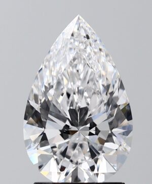 2.03ct Pear Lab-Grown Diamond — D VVS2 — IGI Certified