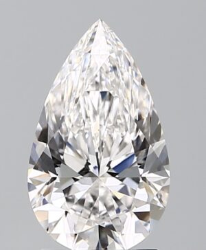 2.03ct Pear Lab-Grown Diamond — D VVS2 — IGI Certified