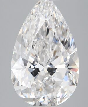 2.03ct Pear Lab-Grown Diamond — D VVS2 — IGI Certified