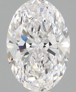 1.52ct Oval Lab-Grown Diamond — D VVS2 — IGI Certified