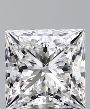 4.04ct Princess Lab-Grown Diamond — D VVS2 — IGI Certified