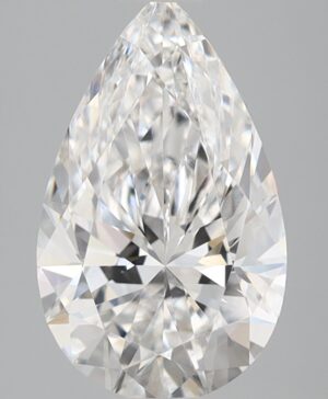 2.03ct Pear Lab-Grown Diamond — D VVS2 — IGI Certified
