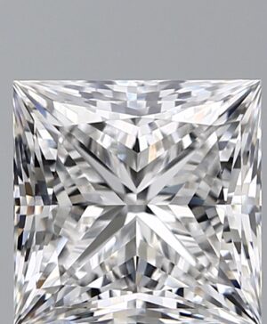4.04ct Princess Lab-Grown Diamond — D VVS2 — IGI Certified