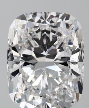 3.08ct Cushion Lab-Grown Diamond — E VVS2 — IGI Certified
