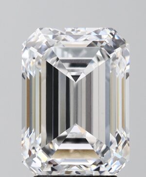 4.01ct Emerald Lab-Grown Diamond — D VVS2 — IGI Certified