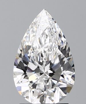 2.01ct Pear Lab-Grown Diamond — D VVS2 — IGI Certified
