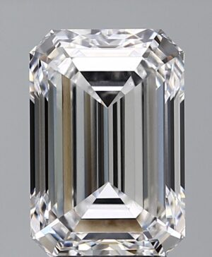 4.00ct Emerald Lab-Grown Diamond — D VS1 — IGI Certified