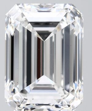 4.00ct Emerald Lab-Grown Diamond — D VS1 — IGI Certified