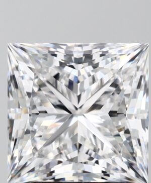 4.03ct Princess Lab-Grown Diamond — D VVS2 — IGI Certified