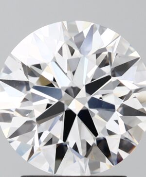 2.54ct Round Lab-Grown Diamond — D VVS2 — IGI Certified