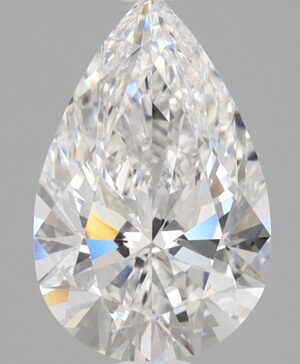 2.01ct Pear Lab-Grown Diamond — D VVS2 — IGI Certified