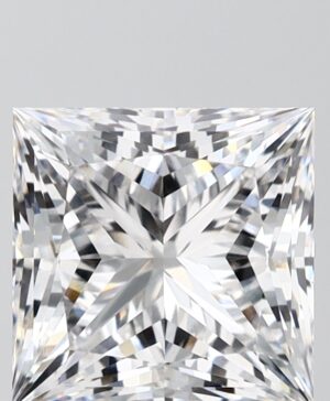3.07ct Princess Lab-Grown Diamond — D VVS2 — IGI Certified