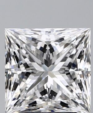 3.06ct Princess Lab-Grown Diamond — D VVS2 — IGI Certified