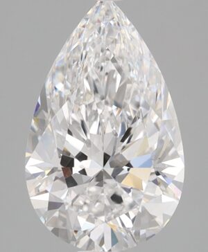 2.01ct Pear Lab-Grown Diamond — D VVS2 — IGI Certified