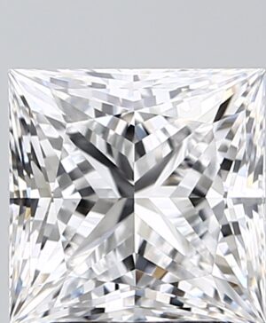 3.06ct Princess Lab-Grown Diamond — D VVS2 — IGI Certified