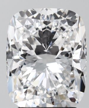 3.08ct Cushion Lab-Grown Diamond — D VVS2 — IGI Certified