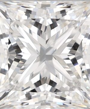 3.04ct Princess Lab-Grown Diamond — E VS1 — IGI Certified
